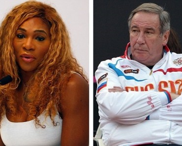 Serena Williams and Shamil Tarpischev