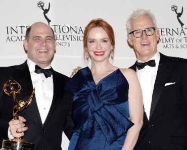 Matthew Weiner of Mad Men Is Awarded at the International Emmys