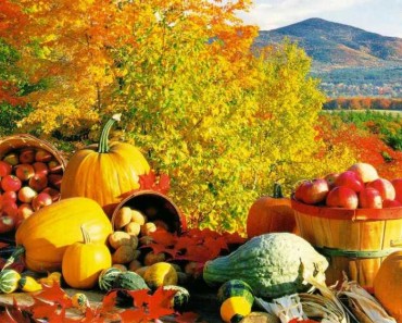 Eating healthy in autumn