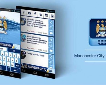 Manchester City and Chelsea fans get Android keyboards in club colors