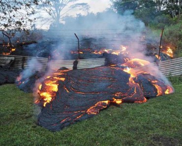 Slow-moving lava is threatening Hawaii residents