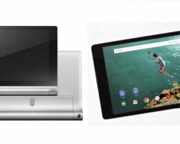 Nexus 9 vs Lenovo Yoga Tablet 2: specs, price, features compared