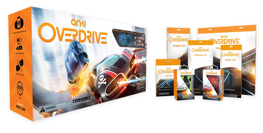 ANKI Overdrive with tracks and expansions